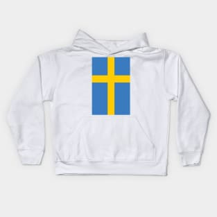 Sweden flag Kids Hoodie